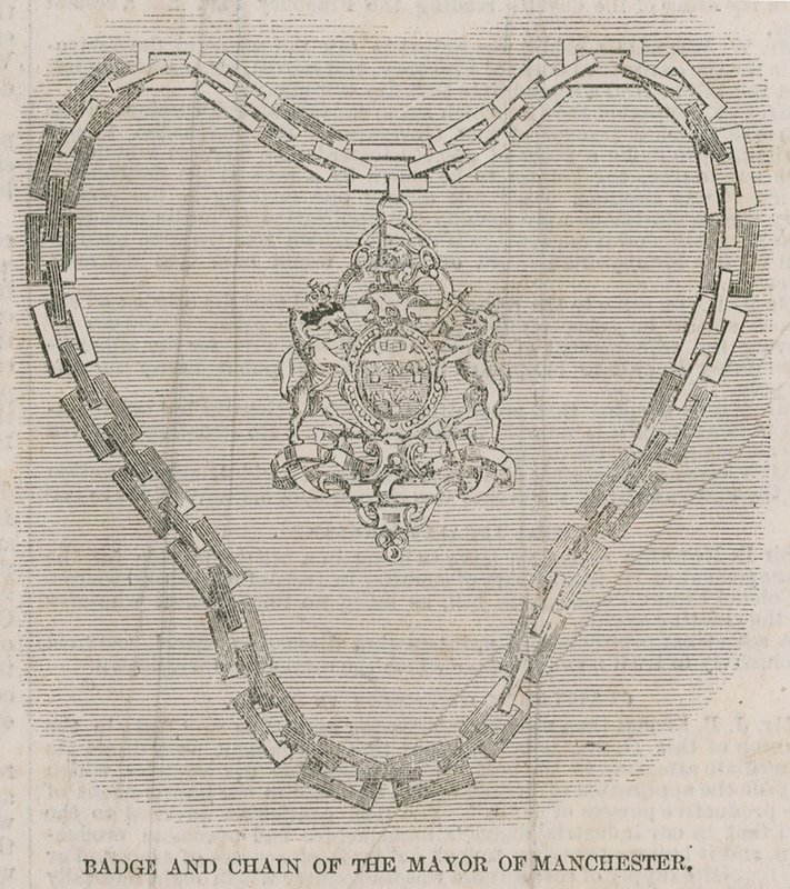 Badge and Chain of the Mayor of Manchester by English School