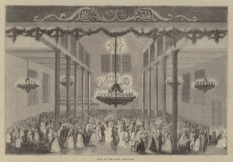 Ball in the Corn Exchange by English School
