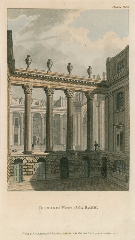 Bank of England, Lothbury Court by English School