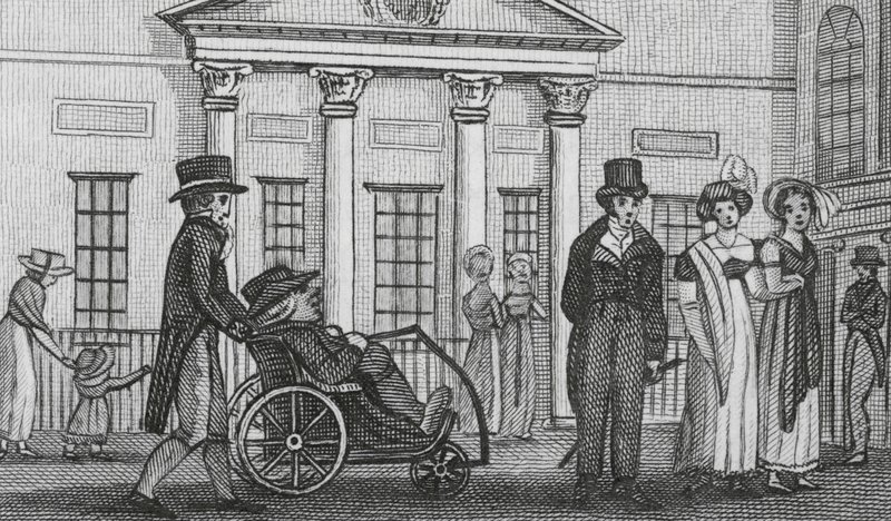 Bath, The Pump Room by English School