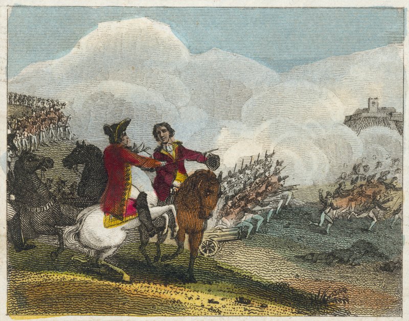 Battle of Blenheim by English School