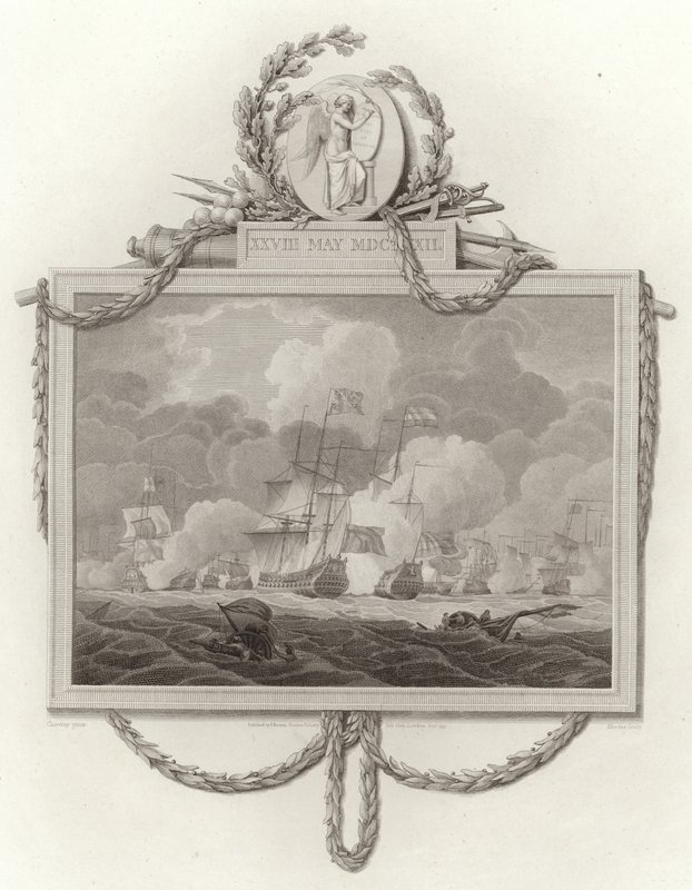 Battle of Solebay, 28 May 1672 by English School