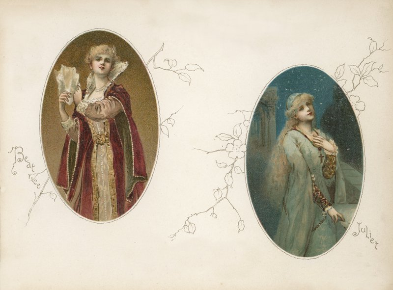 Beatrice and Juliet by English School