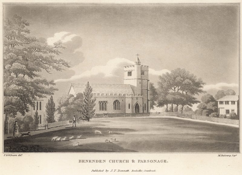 Benenden Church and Parsonage by English School