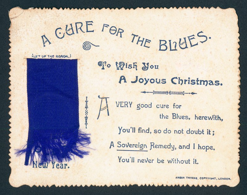 Blue Scarf by English School