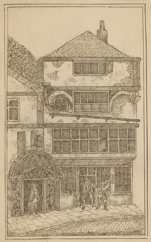 Bricklayers Hall, Leadenhall, now the Jews Synagogue, 1797 by English School