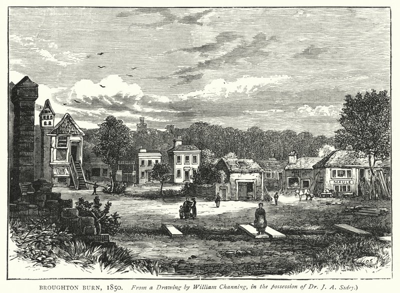 Broughton Burn by English School