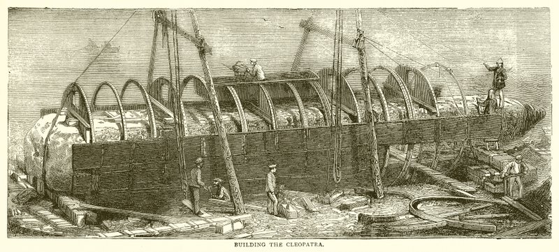 Building the Cleopatra by English School