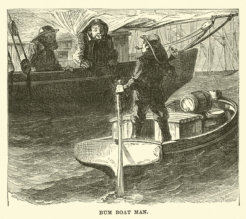 Bum Boat Man by English School