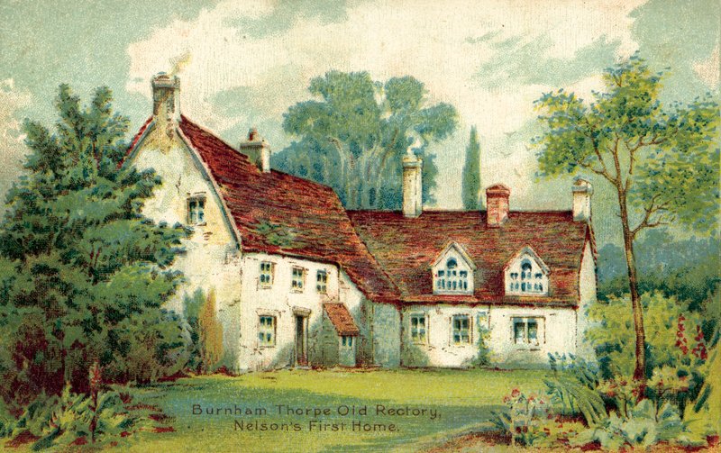 Burnham Thorpe, Old Rectory, Nelson