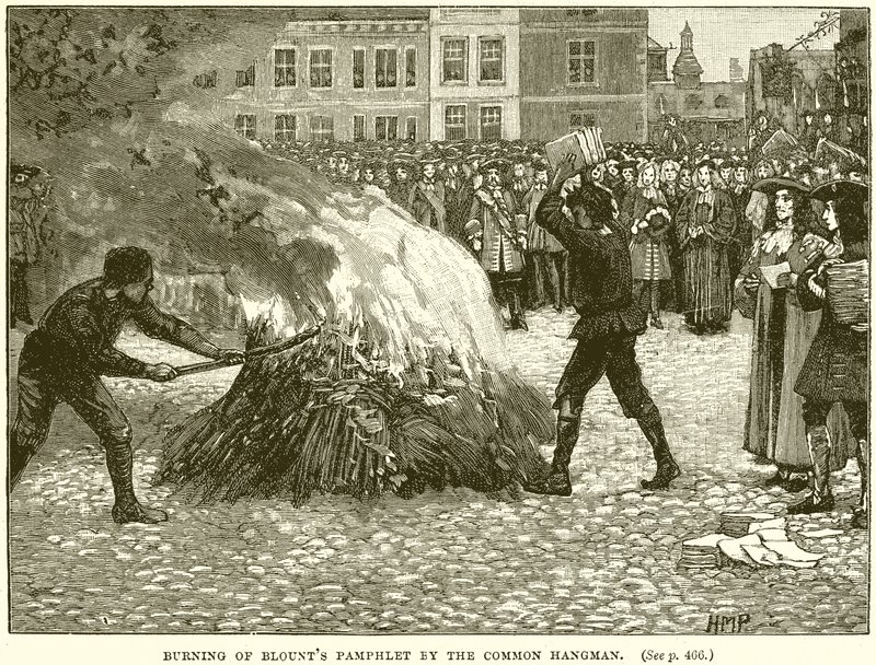 Burning of Blount