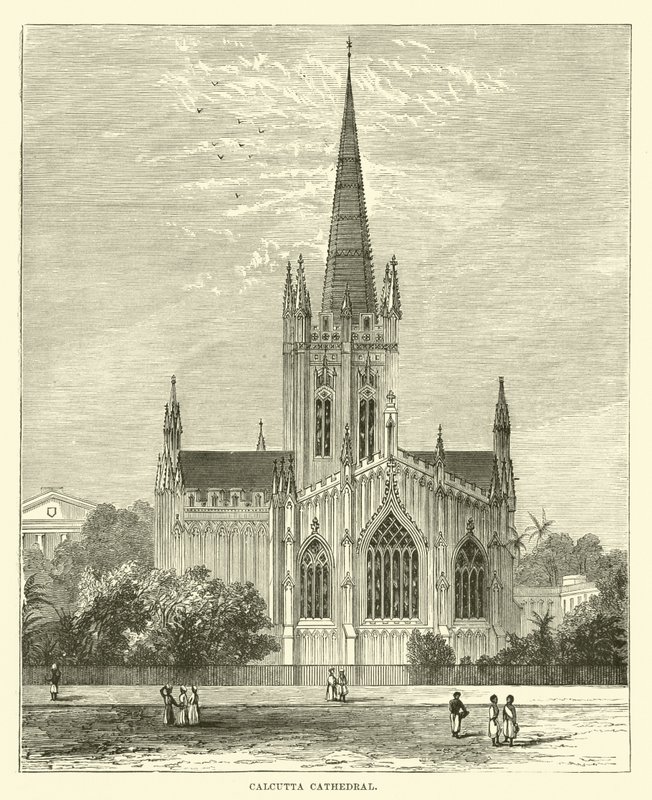 Calcutta Cathedral by English School