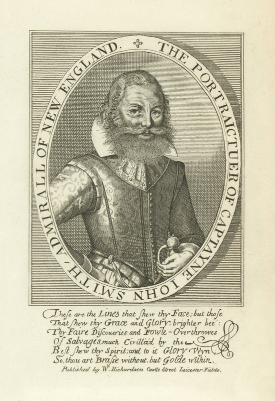 Captain John Smith by English School
