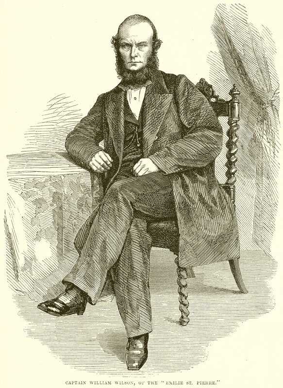 Captain William Wilson, of the Emilie St. Pierre by English School