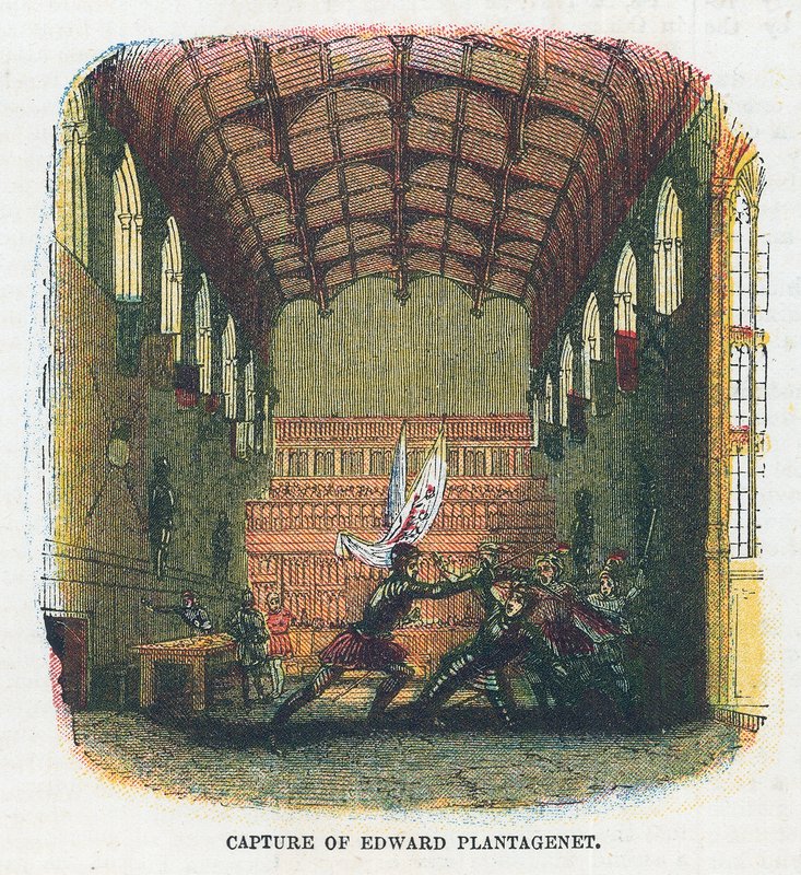 Capture of Edward Plantagenet by English School