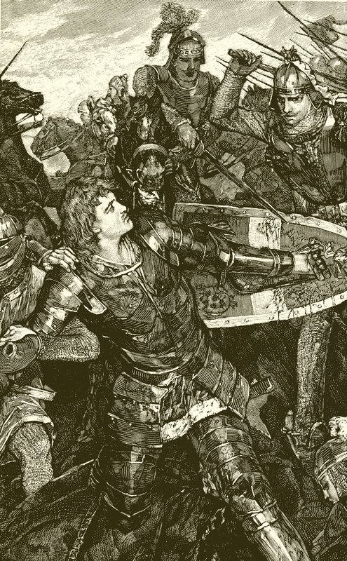 Capture of Frederick the Handsome at Muehlberg by English School