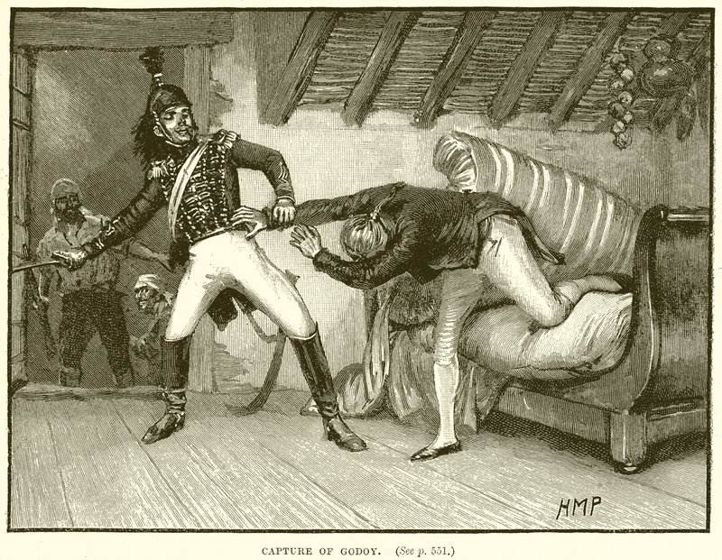 Capture of Godoy by English School