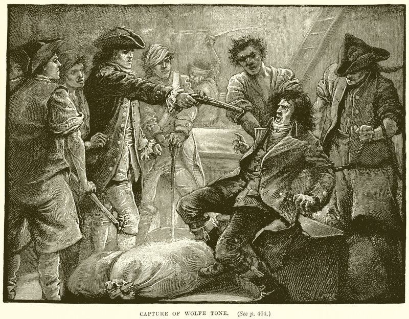 Capture of Wolfe Tone by English School