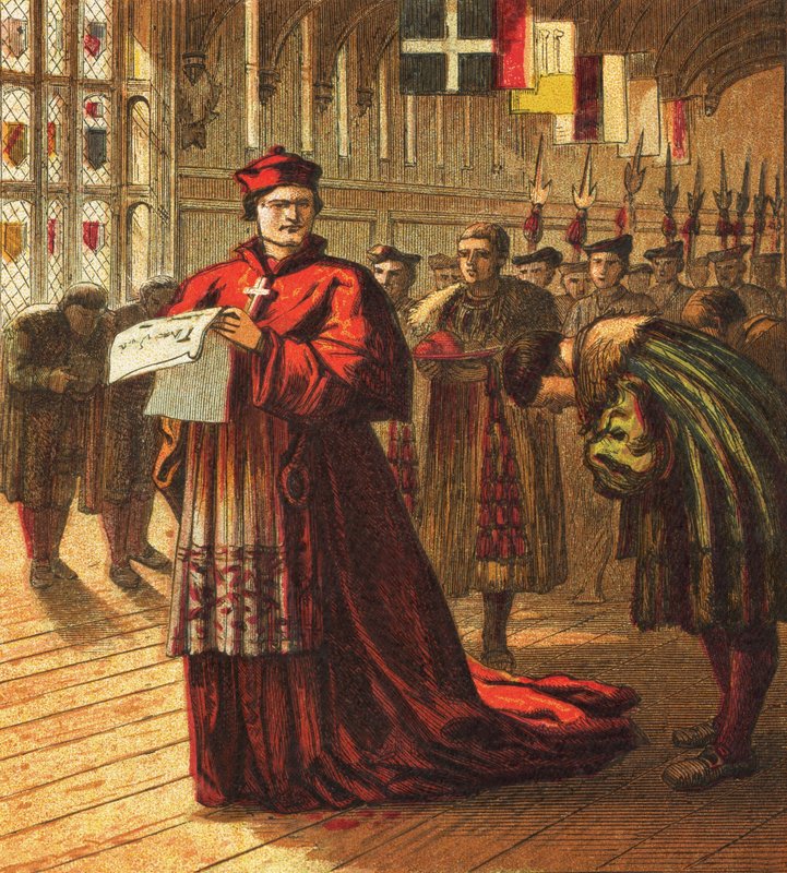 Cardinal Wolsey by English School