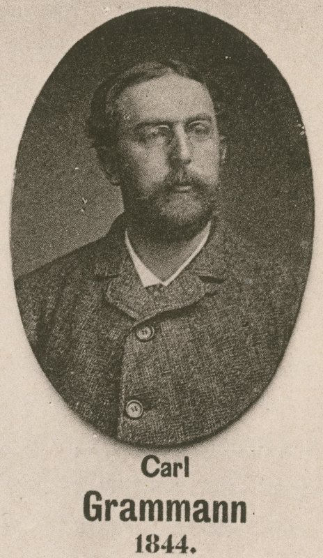 Carl Grammann (engraving) by English School