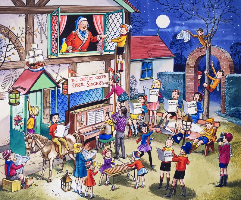 Carol Singers by English School