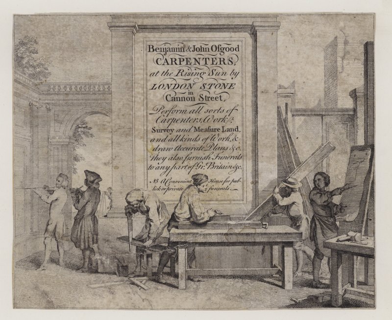 Carpenters, Benjamin and John Osgood by English School