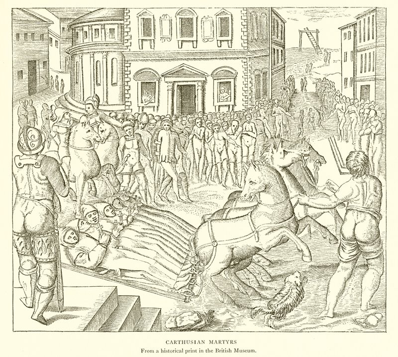 Carthusian Martyrs by English School
