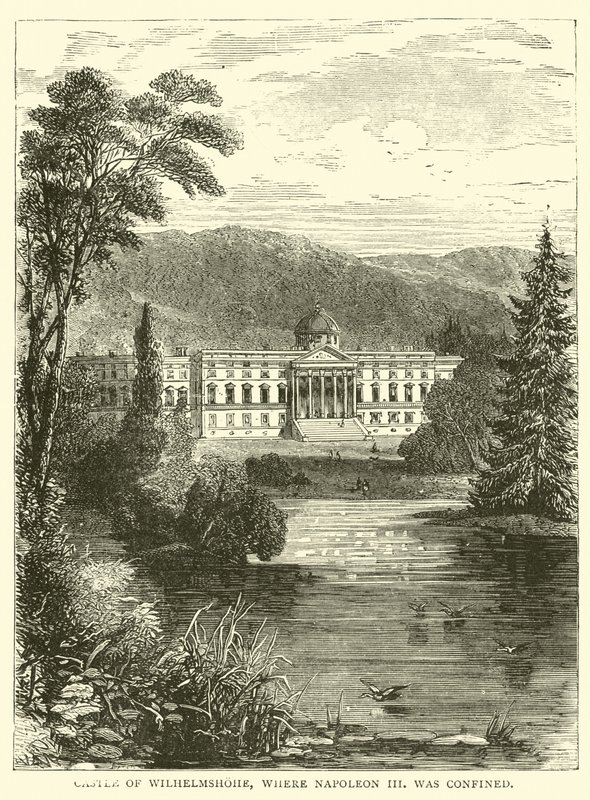 Castle of Wilhelmshöhe, where Napoleon III was confined by English School