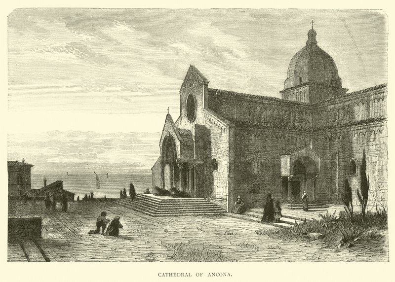 Cathedral of Ancona by English School
