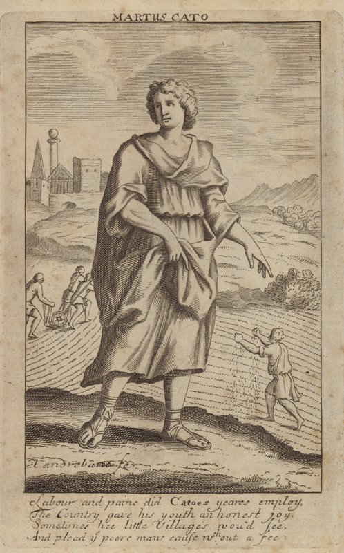 Cato the Elder, Roman Senator and Historian by English School