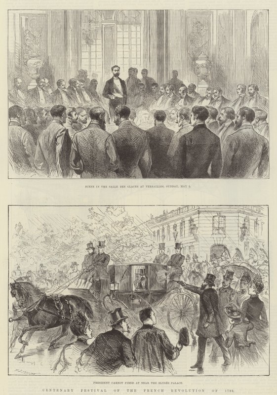 Centenary Festival of the French Revolution of 1789 by English School