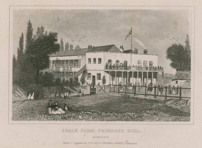 Chalk Farm, Primrose Hill, Middlesex by English School