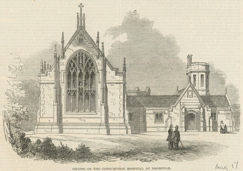 Chapel of the Consumption Hospital at Brompton by English School
