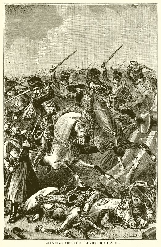 Charge of the Light Brigade by English School