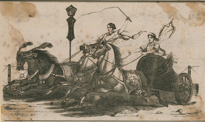 Chariot racing by English School