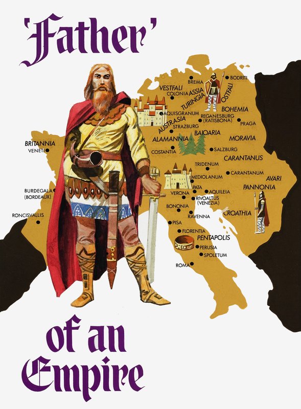 Charlemagne by English School