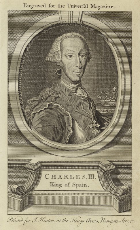 Charles III, King of Spain by English School