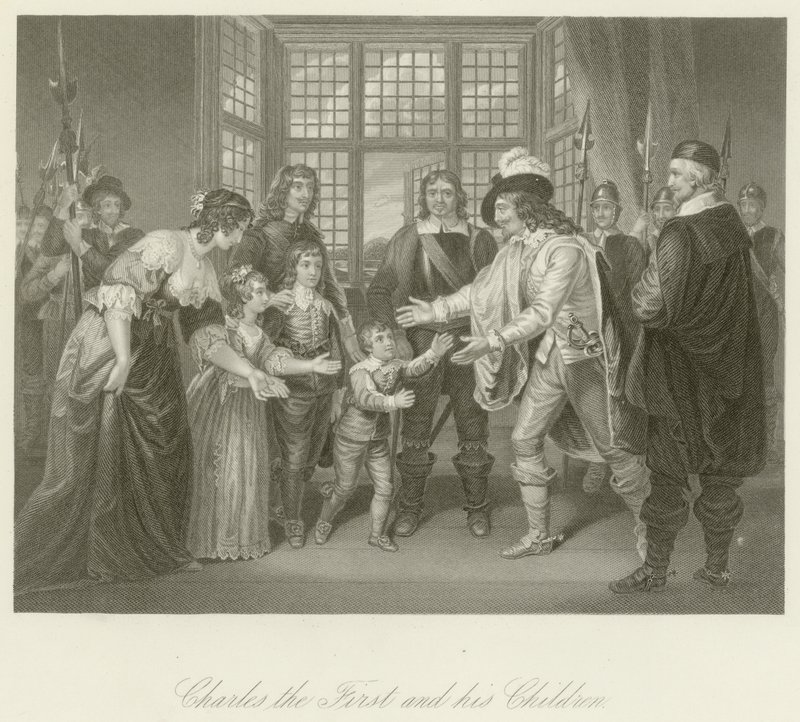 Charles the First with His Children by English School
