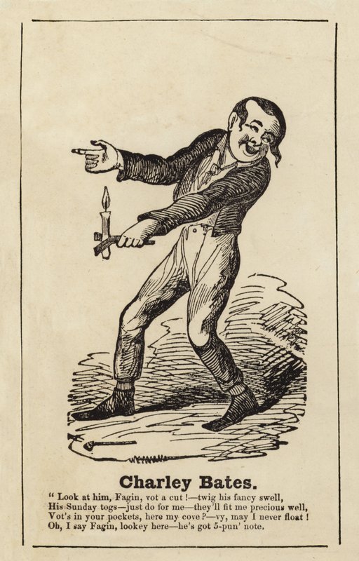 Charley Bates from Oliver Twist by English School