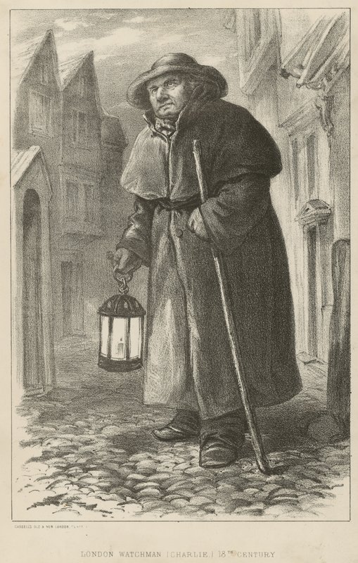Charlie a London Watchman in the 18th Century by English School