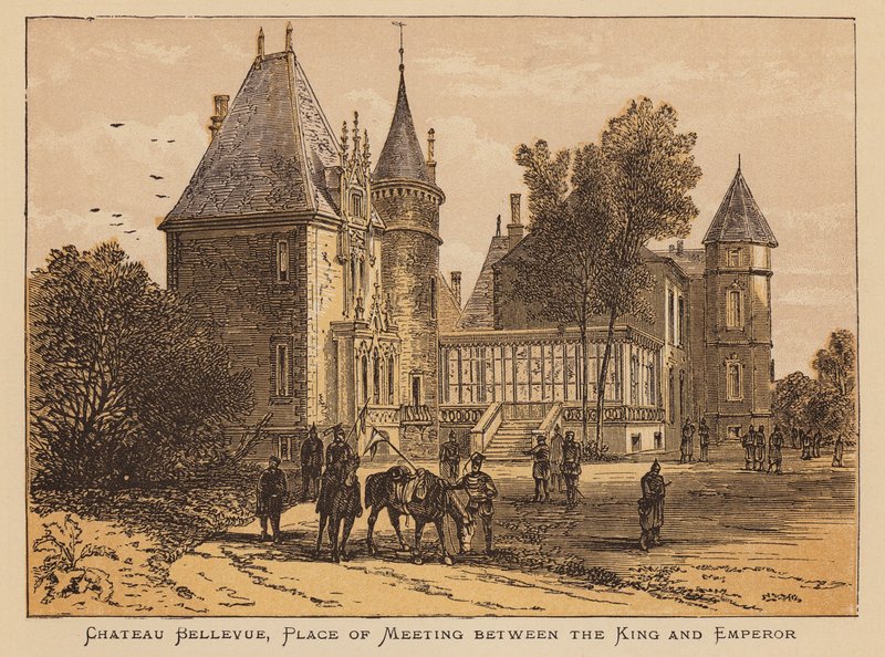 Chateau Bellevue, Place of Meeting Between the King and Emperor by English School