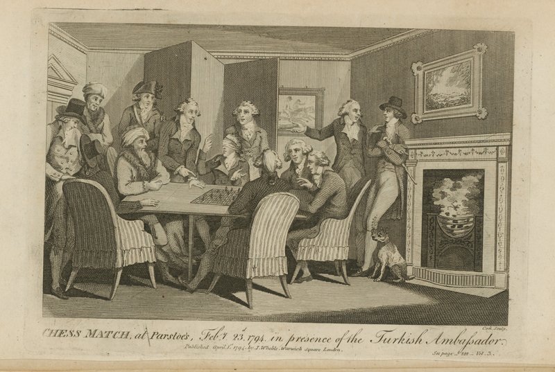 Chess Match at Parsloes by English School