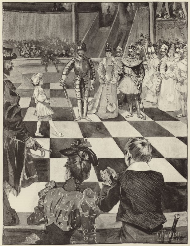 Chess Tournament with Living Pieces at Hengler
