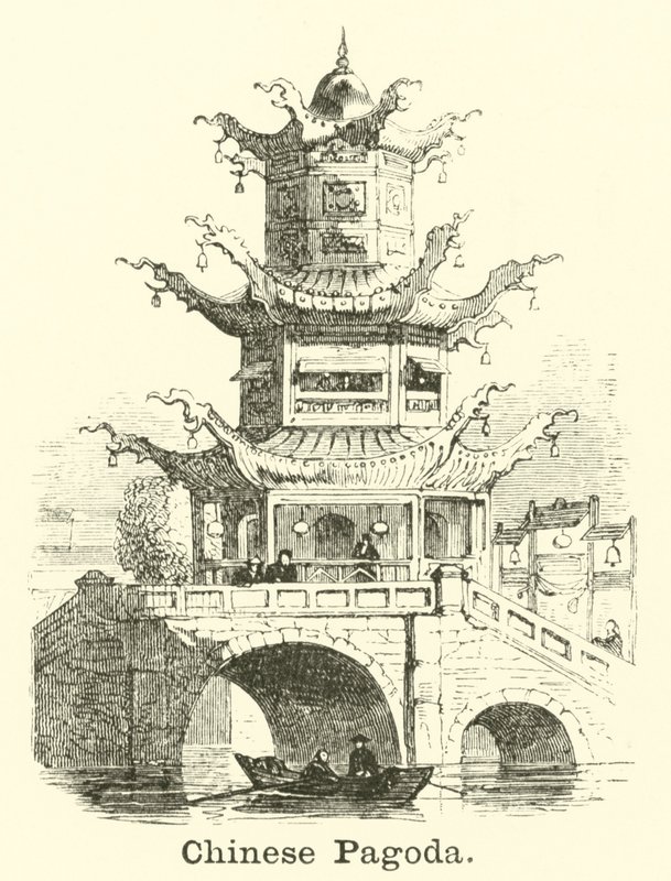 Chinese Pagoda by English School