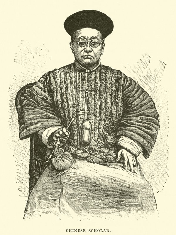 Chinese Scholar by English School