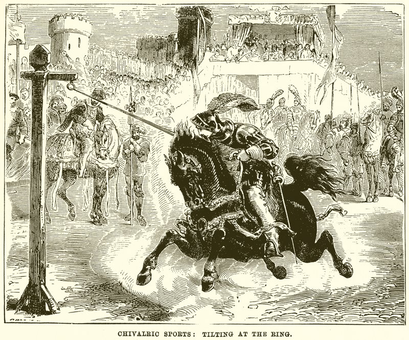 Chivalric Sports: Tilting at the Ring by English School