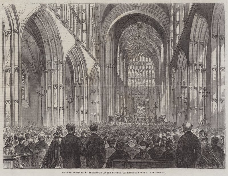 Choral Festival at Sherborne Abbey Church on Thursday Week by English School