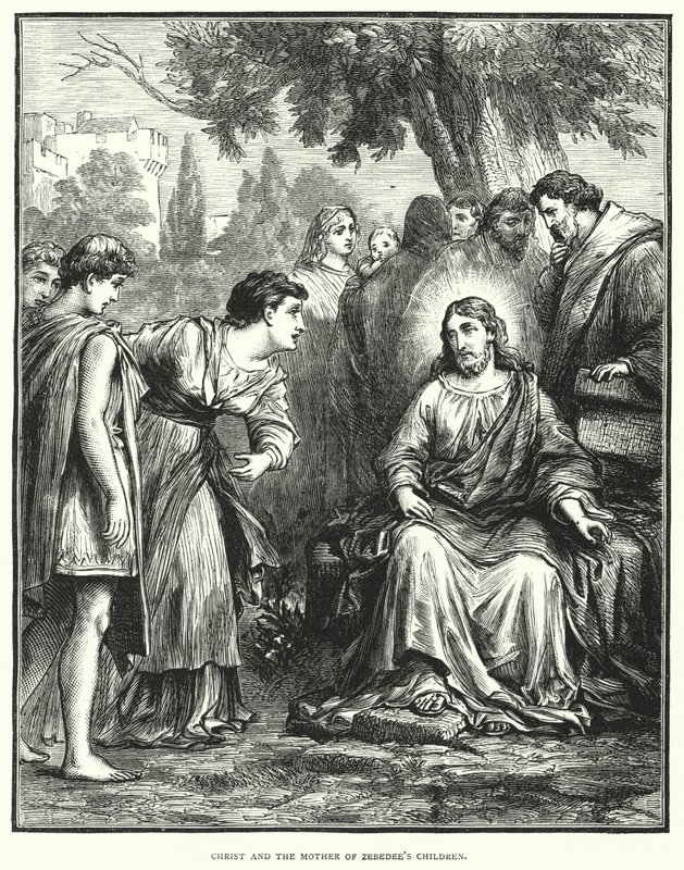 Christ and the Mother of Zebedee