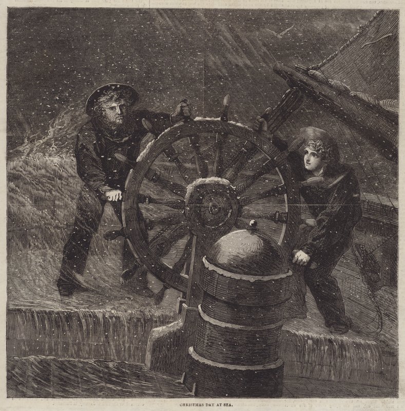 Christmas Day at Sea by English School