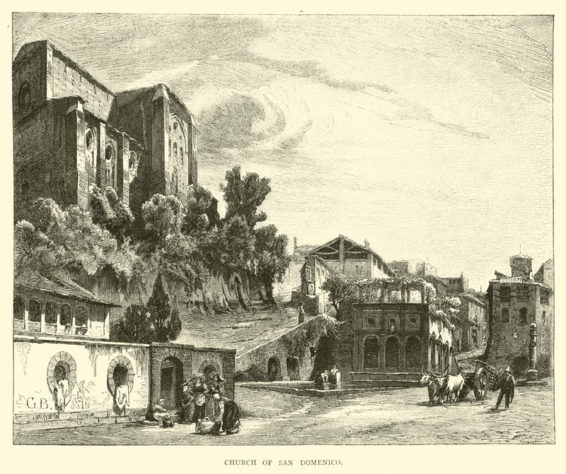 Church of San Domenico by English School